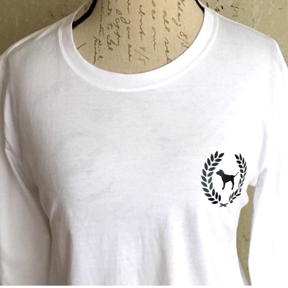 NWT PINK Victoria’s Secret Tee Top New With Tag RARE - Picture 3 of 7